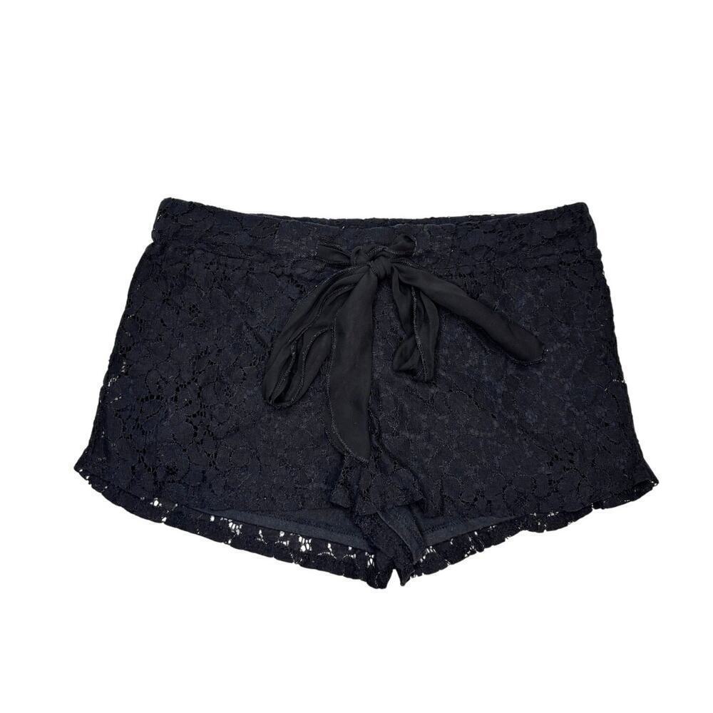Selena Gomez, Black Lace Overlay, Shorts Juniors Large, Sexy Shorts, Whimsy